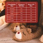 Festive Family Holiday Slippers with Reindeer Design