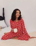Soft Long Sleeve Pajama Set with Pockets