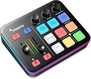 MAONO Gaming Audio Mixer with Bluetooth and RGB