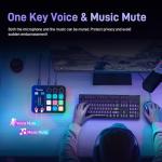 MAONO Gaming Audio Mixer with Bluetooth and RGB