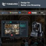 Wireless Conference Camera System with Bluetooth Microphone