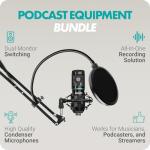 Movo PodKit2A Dual Condenser Microphone Bundle