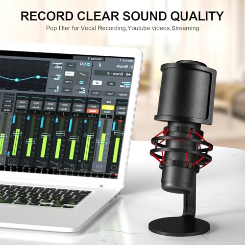 Aokeo Triple-Layered Pop Filter for Microphones