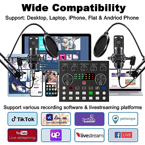 Sktome Podcast Equipment Bundle with Voice Changer