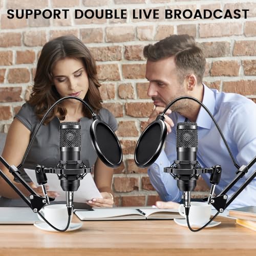 Podcast Equipment Bundle: BM800 Mic & Mixer