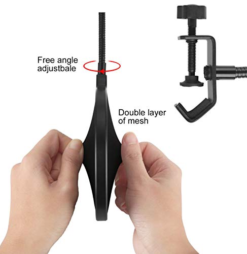Earamble Round Pop Filter for Studio Microphone