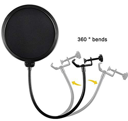 Earamble Round Pop Filter for Studio Microphone