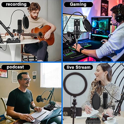 Sktome Podcast Equipment Bundle with Voice Changer