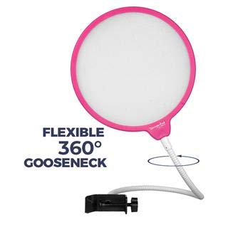 Dragonpad 6" Pink/White Microphone Pop Filter
