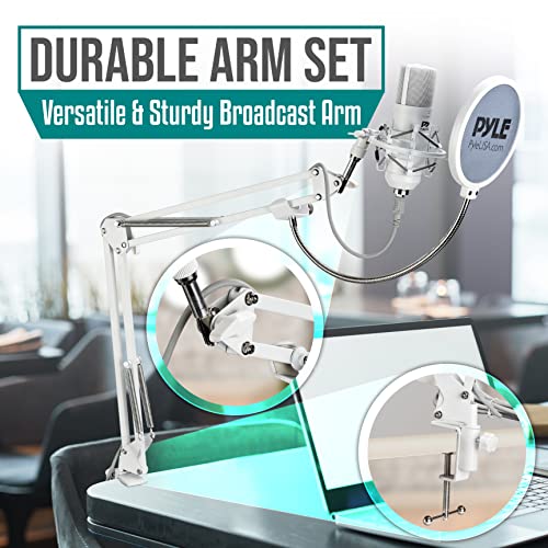 Pyle USB Condenser Microphone Streaming Kit