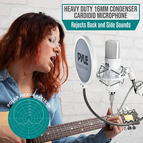 Pyle USB Condenser Microphone Streaming Kit