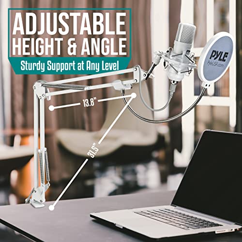 Pyle USB Condenser Microphone Streaming Kit