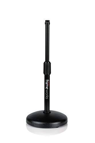 Gator Frameworks Adjustable Desktop Microphone Stand