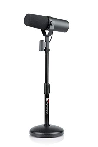 Gator Frameworks Adjustable Desktop Microphone Stand