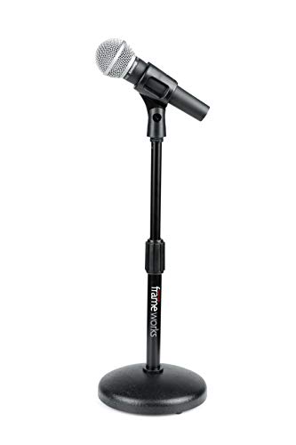 Gator Frameworks Adjustable Desktop Microphone Stand