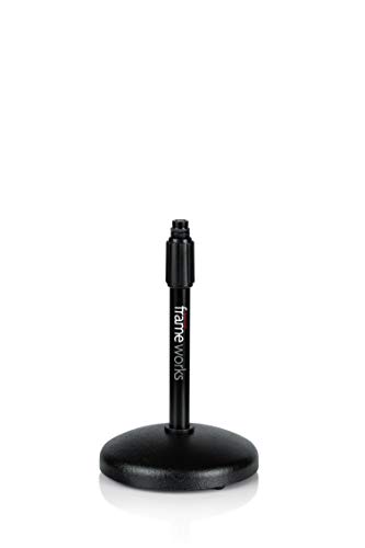 Gator Frameworks Adjustable Desktop Microphone Stand