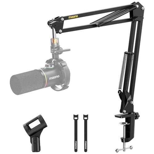 Adjustable Metal Microphone Boom Arm for Podcasts