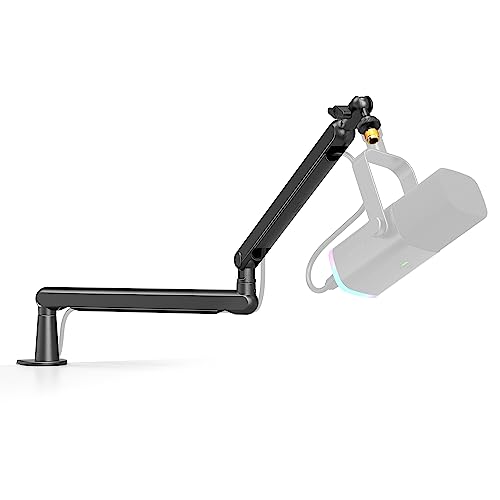 FIFINE Adjustable Microphone Boom Arm with Clamp