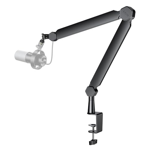 FIFINE Adjustable Mic Boom Arm for Podcasting