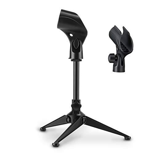 Adjustable Tripod Microphone Stand for Desktop Use