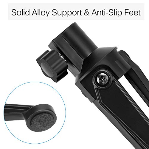 Adjustable Tripod Microphone Stand for Desktop Use