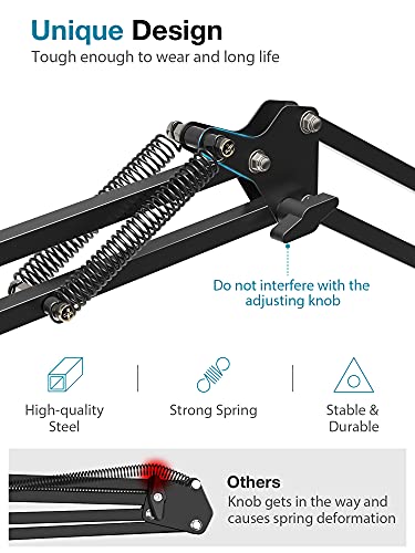 InnoGear Microphone Boom Arm with Accessories