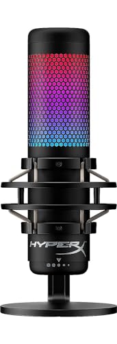 HyperX QuadCast S RGB USB Microphone for Podcasting