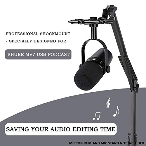 MV7 Shock Mount for Shure MV7 Mic by YOUSHARES