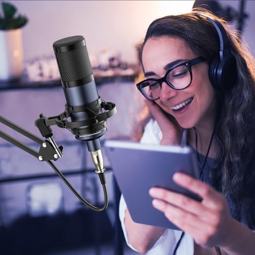 All-in-One Podcast Equipment Bundle with XLR Microphones