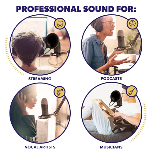 Auphonix Pro Microphone Shock Mount for Popular Mics