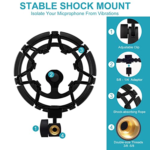 Blue Yeti Anti-Vibration Boom Arm Shock Mount