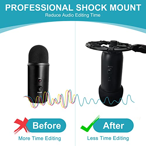 Blue Yeti Anti-Vibration Boom Arm Shock Mount