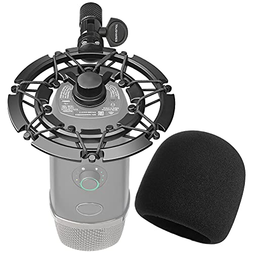 Blue Yeti X Shock Mount with Pop Filter