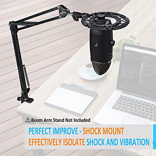 Blue Yeti X Shock Mount with Pop Filter