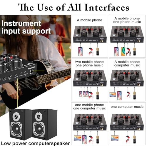 ALPOWL Podcast Equipment Bundle with Voice Changer