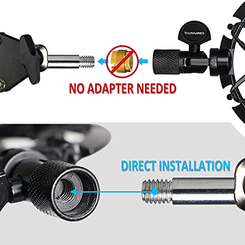 Blue Yeti X Shock Mount with Pop Filter