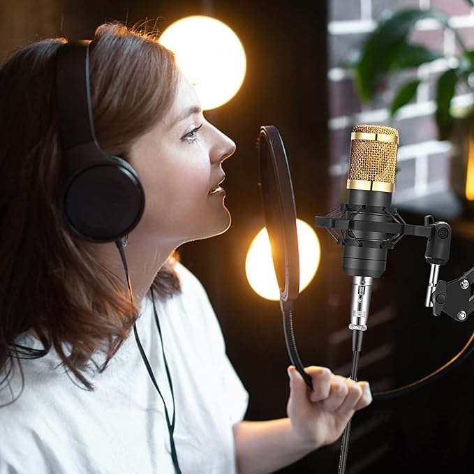 ALPOWL Podcast Equipment Bundle with Voice Changer