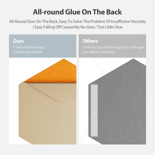 Amantech 12-Pack Self-Adhesive Hexagon Acoustic Panels