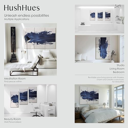 HushHues 6-Pack Decorative Acoustic Wall Panels