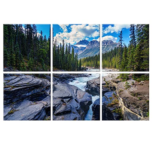 Artistic Acoustic Panels for Soundproofing - 6 Pack