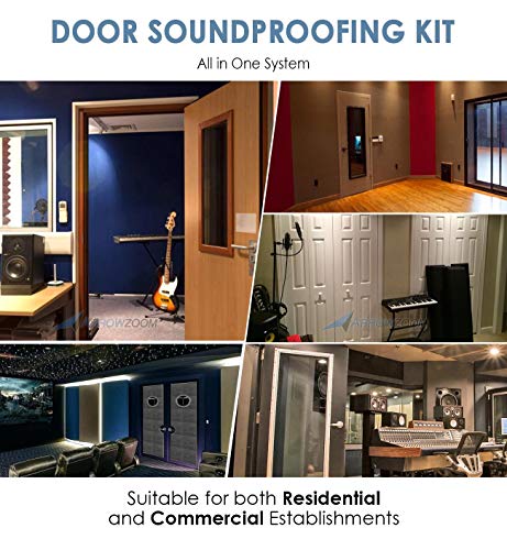 Arrowzoom Gray Acoustic Insulation Panels for Studios