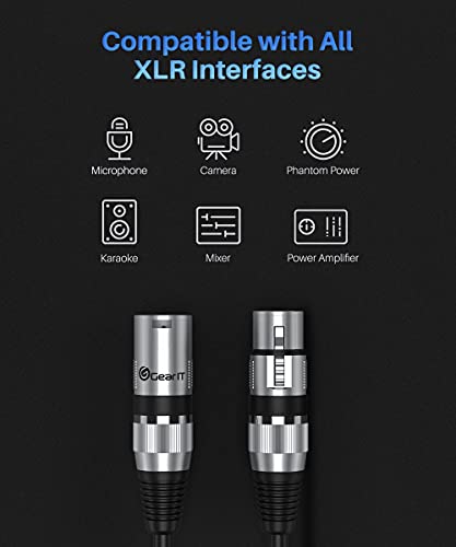 200ft XLR Male to Female Microphone Cable
