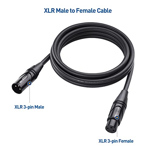 Cable Matters 6ft Premium XLR to XLR Cables