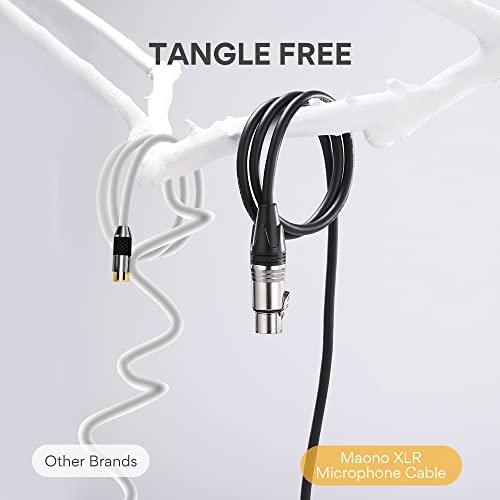 MAONO 6ft XLR Male to Female Cable