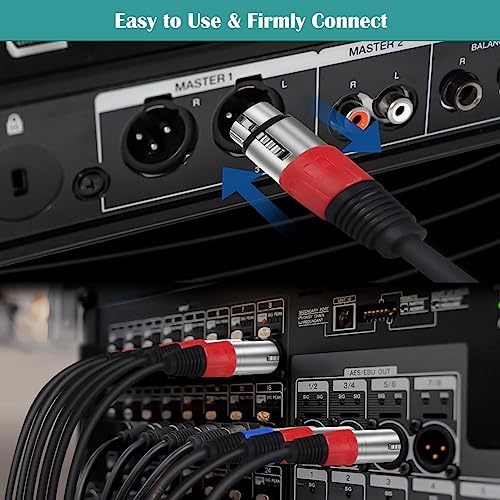 HONEST KIN 3Ft XLR Cables 2 Pack