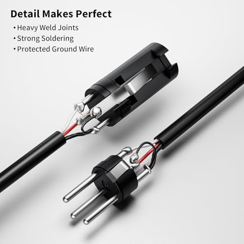 MIKIZ 25ft XLR Cables for Podcasting - 2 Pack