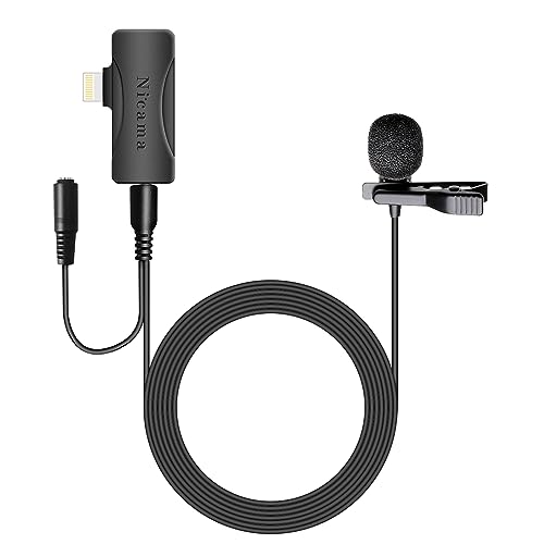 Nicama VL1 3.5mm Microphone Adapter for iPhone/iPad
