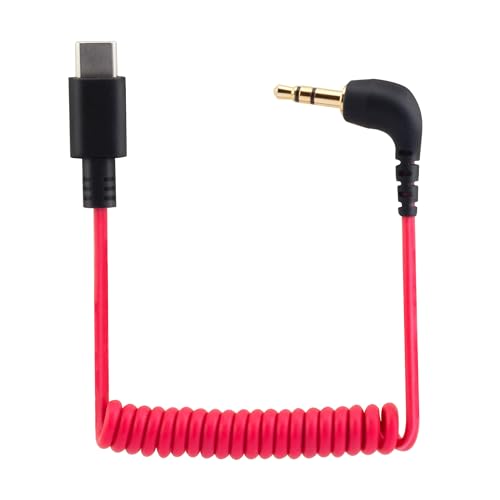 JCMOYUTY USB-C to 3.5mm Mic Adapter Cable