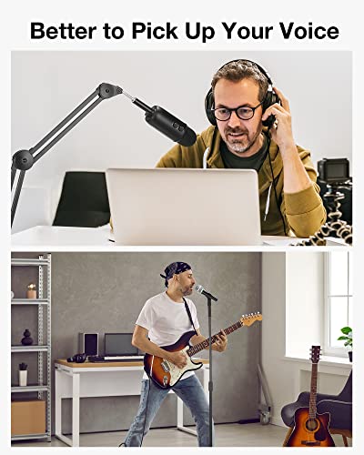 InnoGear Mic Stand Extension Tube Set for Podcasters