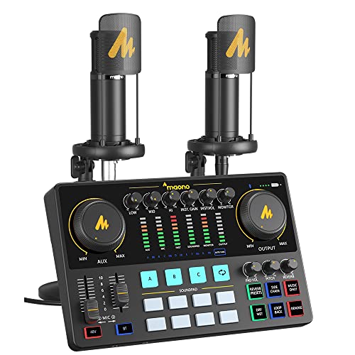 MaonoCaster Podcast Equipment Bundle for Dual Setup